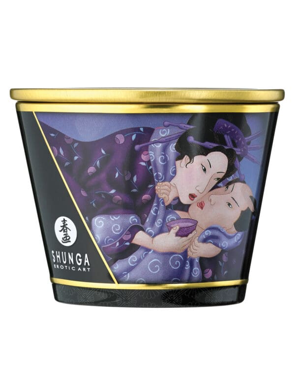 Shunga Massage Candle Libido - 5.7 oz Exotic Fruits - Image 3