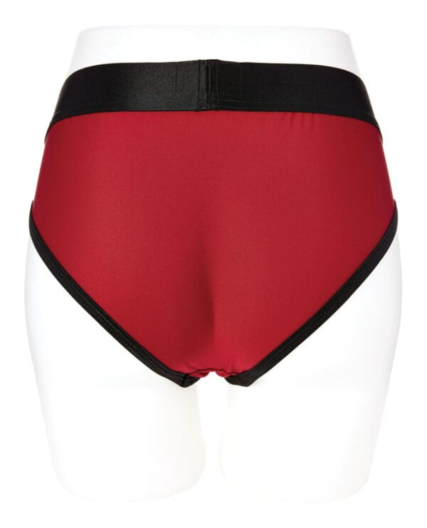 Sportsheets Em.Ex. Contour Harness XX-Large - Red - Image 3