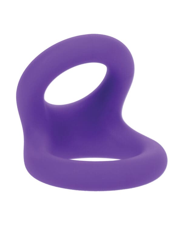 Tantus Uplift Silicone C Ring - Lilac - Image 2