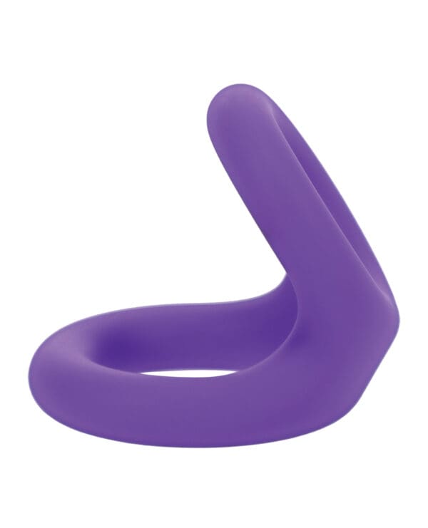 Tantus Uplift Silicone C Ring - Lilac - Image 3
