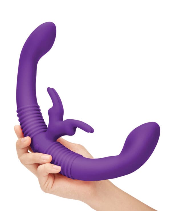 Together Female Intimacy Vibe w/Remote - Purple - Image 4