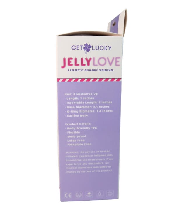 Get Lucky 7" Jelly Series Jelly Love - Purple - Image 4