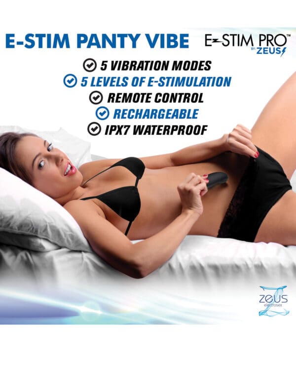 E-Stim Panty Vibe with Remote Control - Image 5