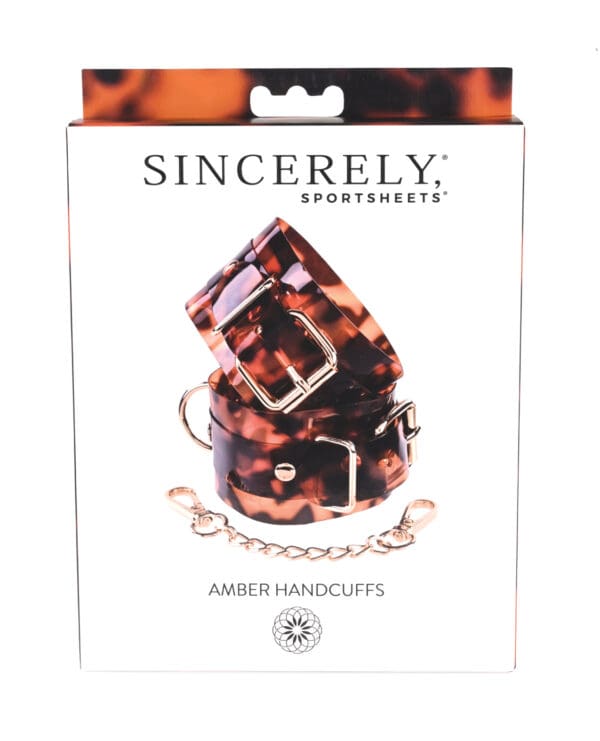 Sincerely Amber Hand Cuffs - Image 2