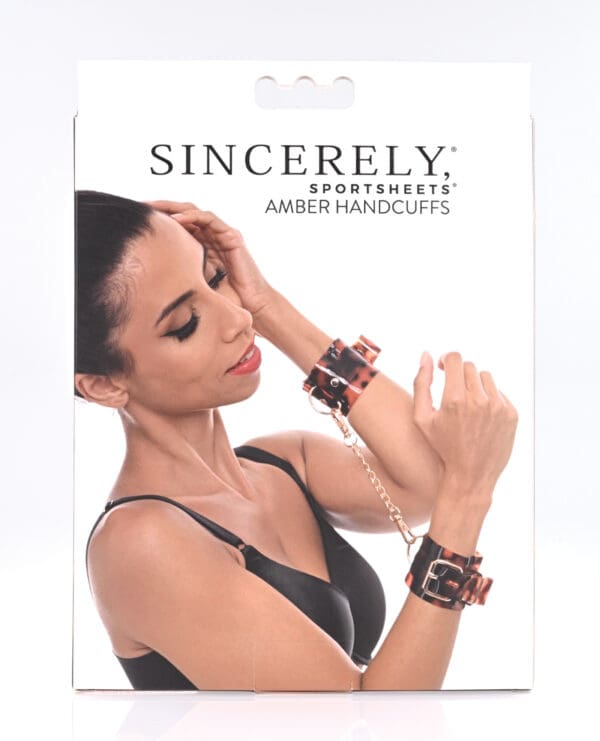 Sincerely Amber Hand Cuffs - Image 3