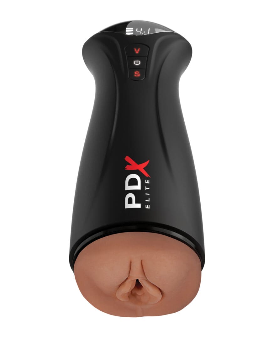 PDX Elite Fuck Gasm Pussy Stroker - Brown - Image 2