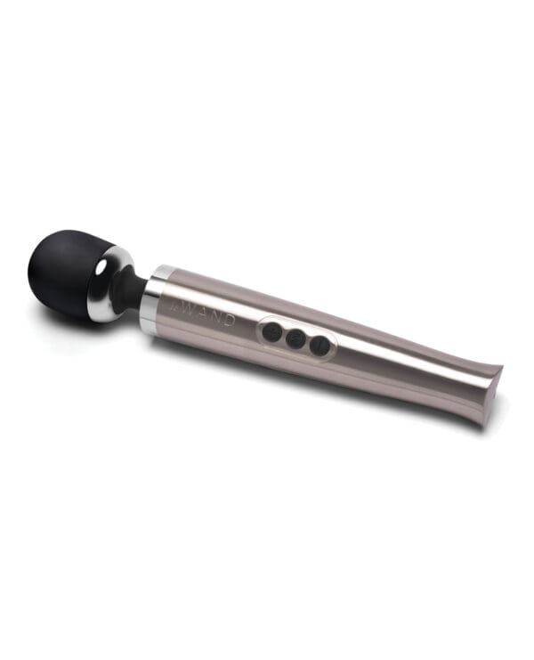 Le Wand Die Cast Rechargeable Massager - Silver - Image 2