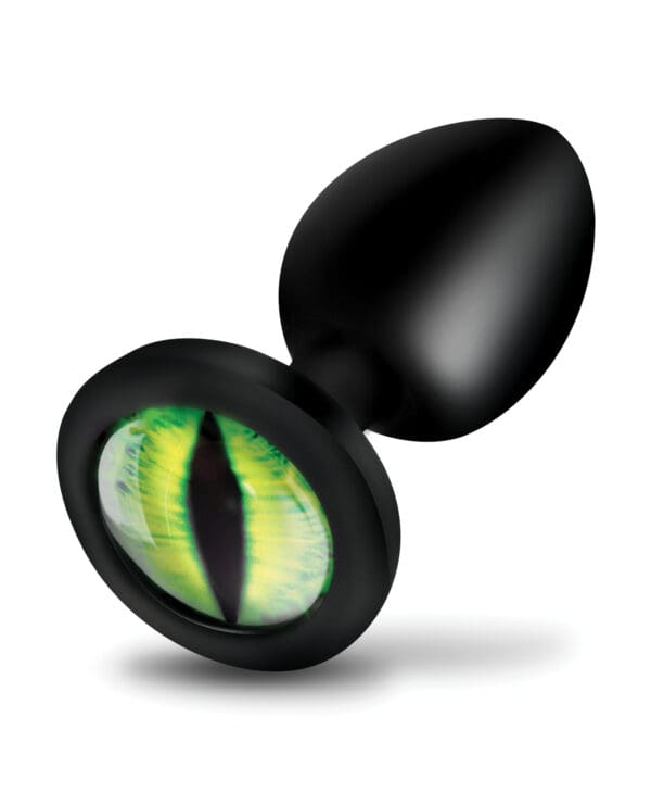 Creature Eye Green Eye Silicone Butt Plug - Small - Image 2
