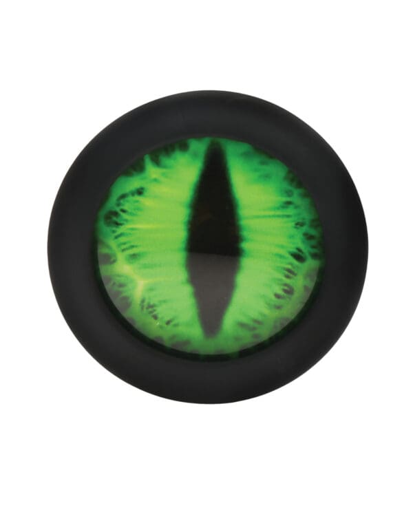 Creature Eye Green Eye Silicone Butt Plug - Small - Image 4