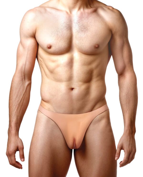 Pussy Strap Silicone Vagina Jockstrap - Image 3