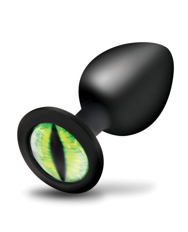 Creature Eye Green Eye Silicone Butt Plug - Medium - Image 2
