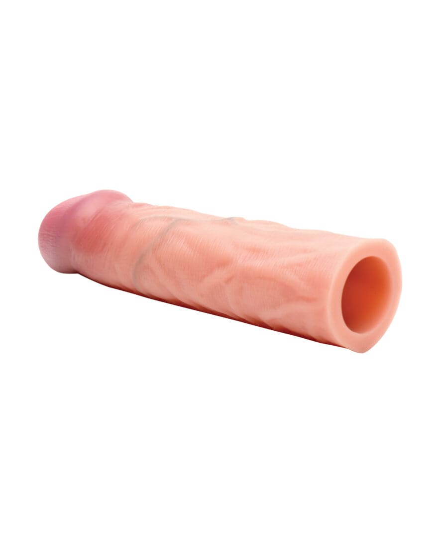 Curve Toys Jock Enhancers 1.5" Silicone Penis Extension Sleeve - Light - Image 4